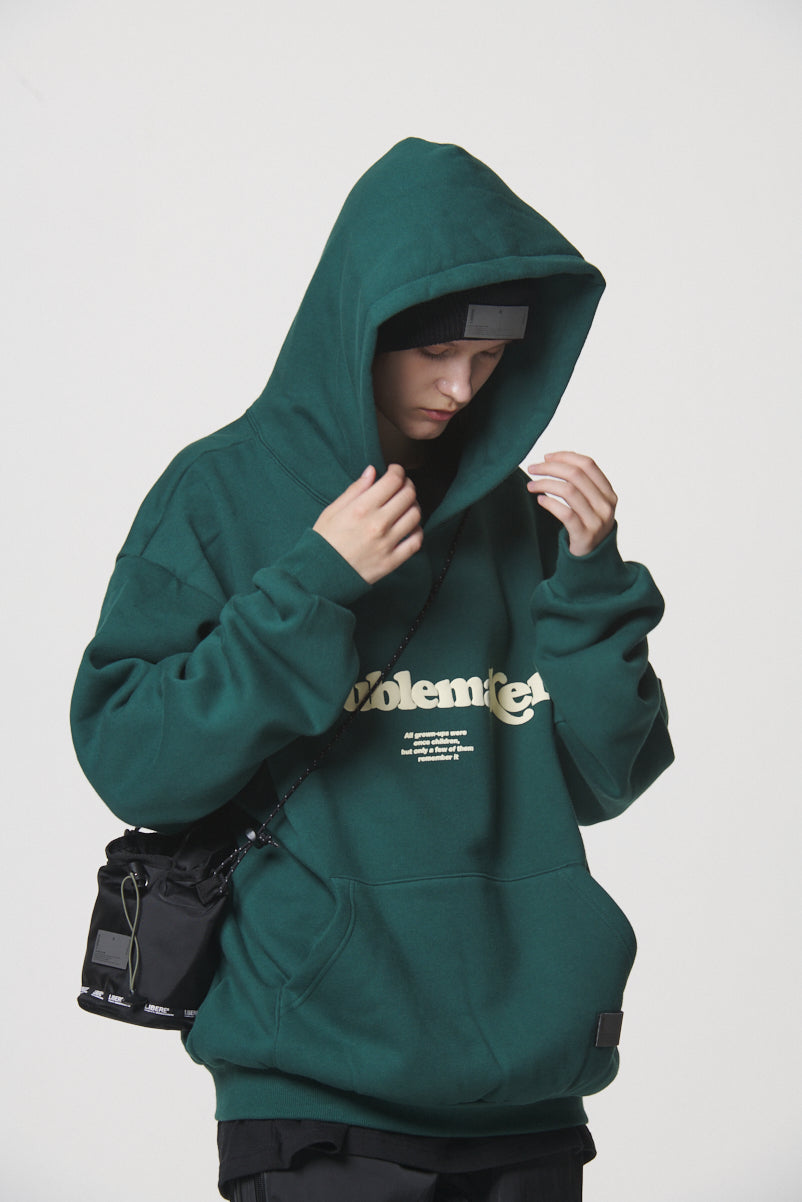 TROUBLEMAKER HOODIE / GREEN