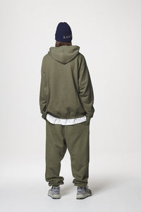 21 LOGO HOODIE / KHAKI