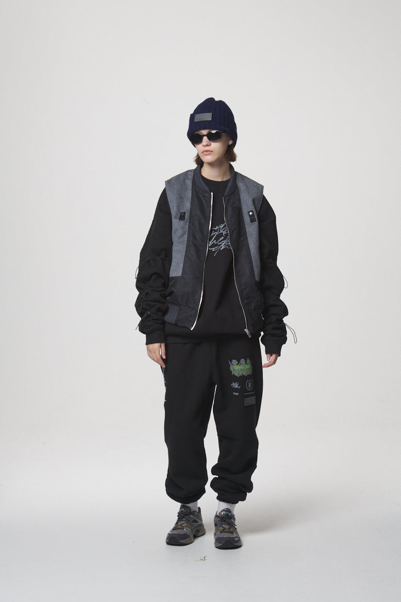 MA-1 VEST / BLACK