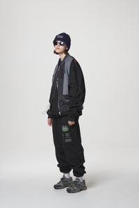 COLLAGE SWEAT PANTS / BLACK