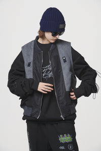 MA-1 VEST / BLACK