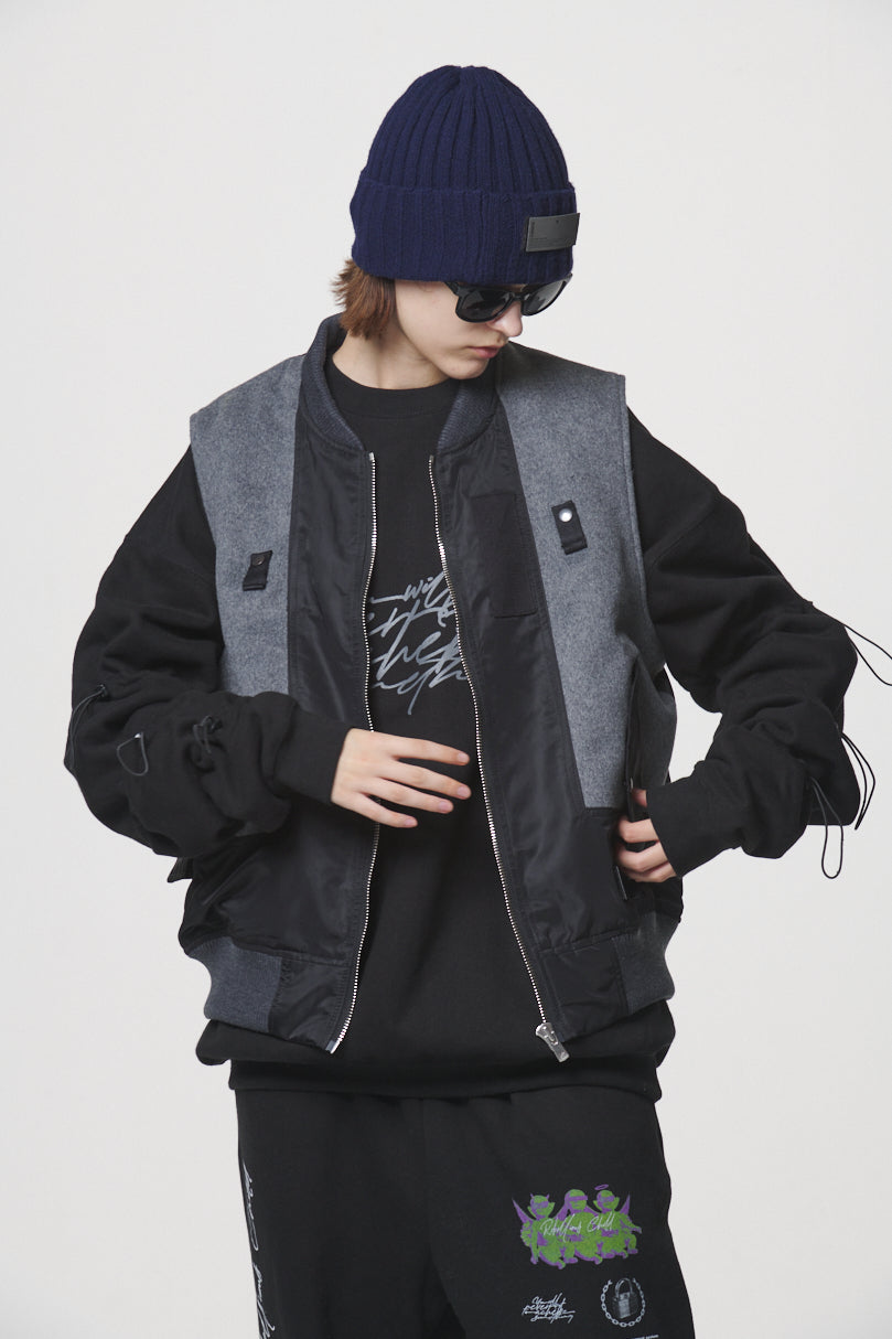 GLITCH BEANIE / NAVY