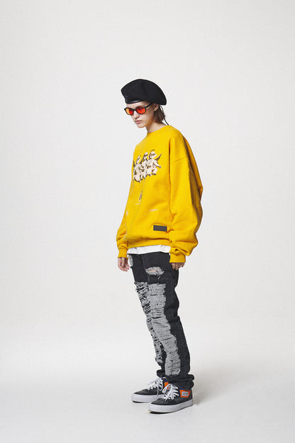 ANGEL BABIES SWEAT SHIRTS / MUSTARD