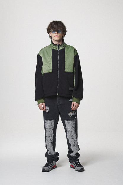 FLEECE JACKET / BLACK