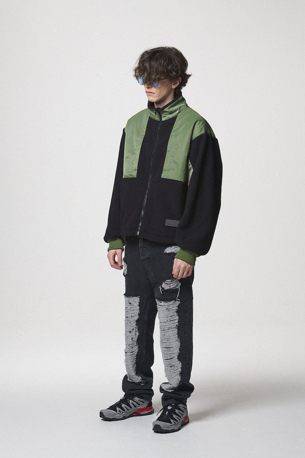 FLEECE JACKET / BLACK