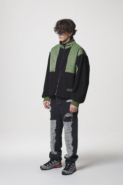FLEECE JACKET / BLACK