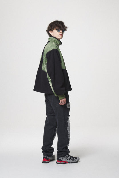 FLEECE JACKET / BLACK