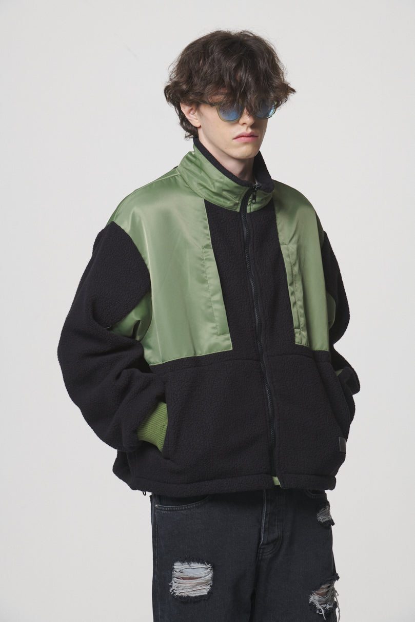 FLEECE JACKET / BLACK