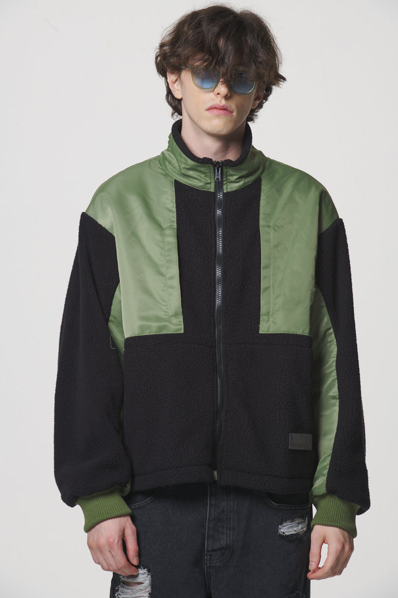 FLEECE JACKET / BLACK