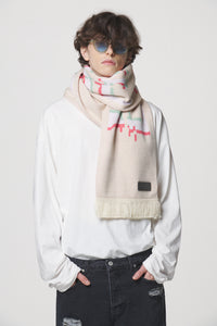 CURSIVE LONG SLEEVE / WHITE