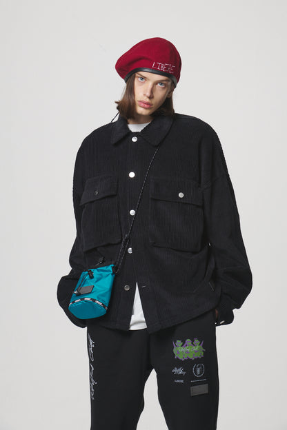 CORDUROY JACKET / BLACK