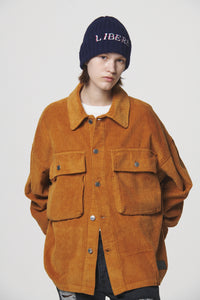 CORDUROY JACKET / CAMEL