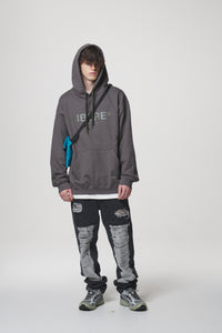 21 LOGO HOODIE / CHARCOAL