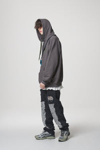 21 LOGO HOODIE / CHARCOAL