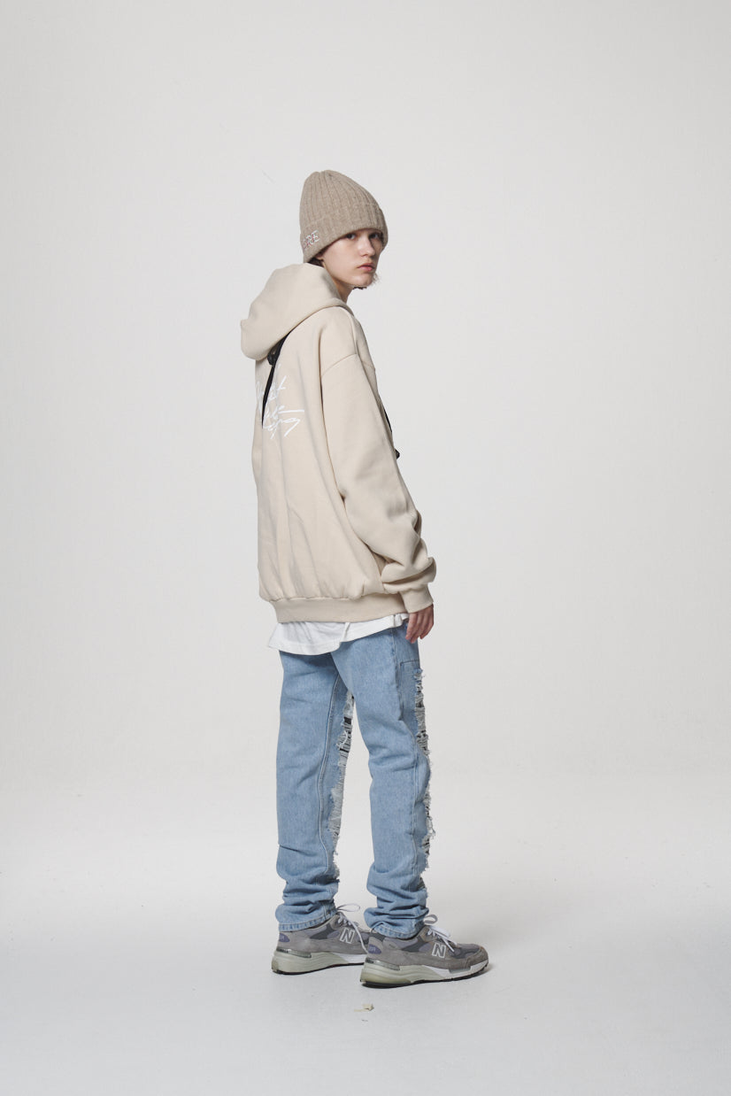 ANGEL BABIES HOODIE / IVORY