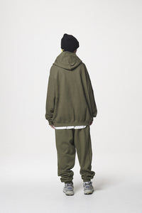 21 LOGO HOODIE / KHAKI