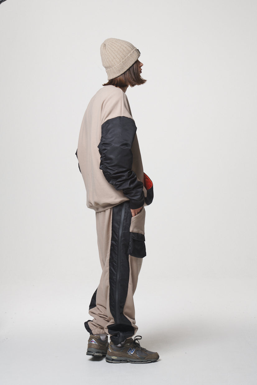 MA-1 MK2 SWEAT SHIRTS / COFFEE