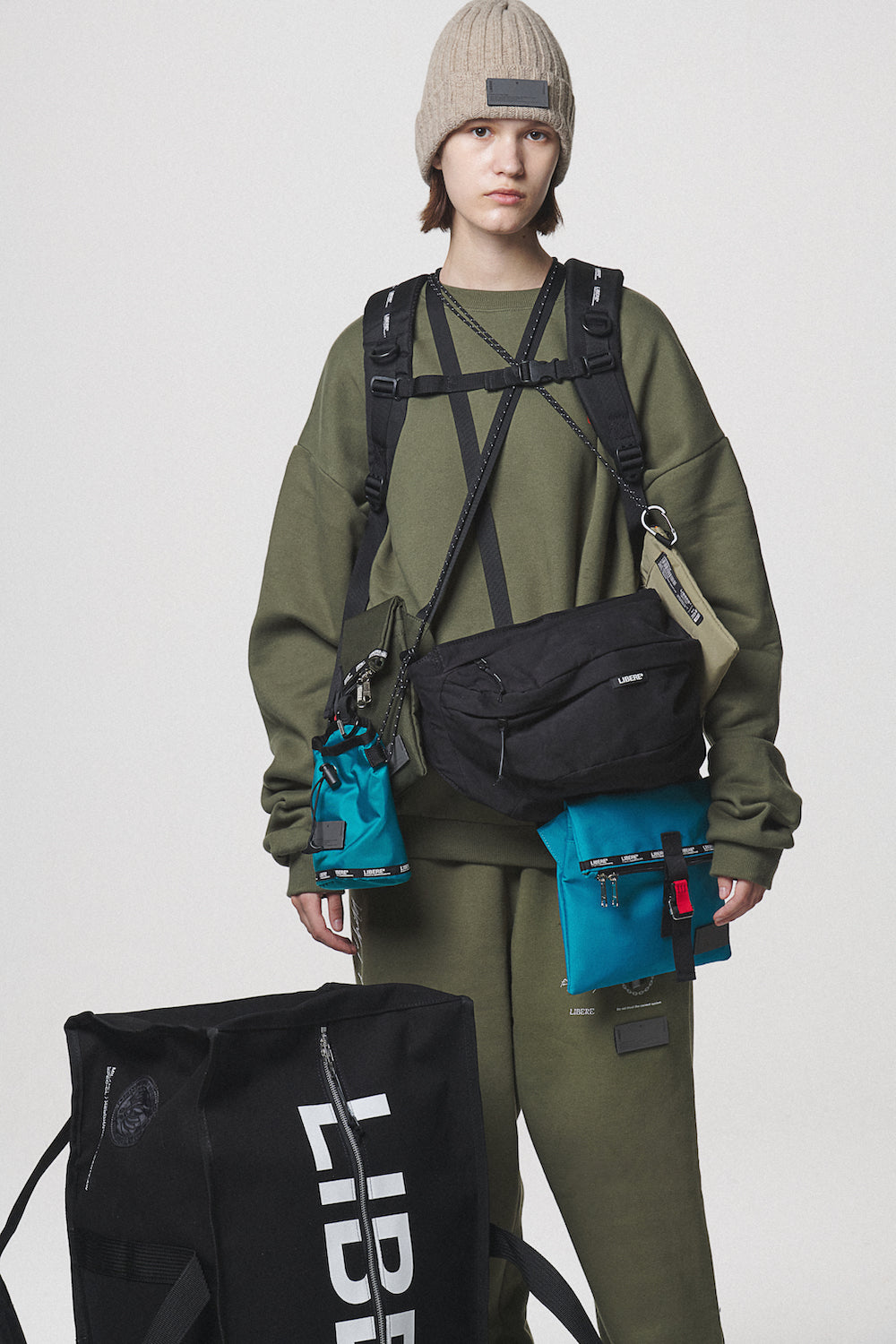 CTZ CROSS SHOLDER BAG / BLUE