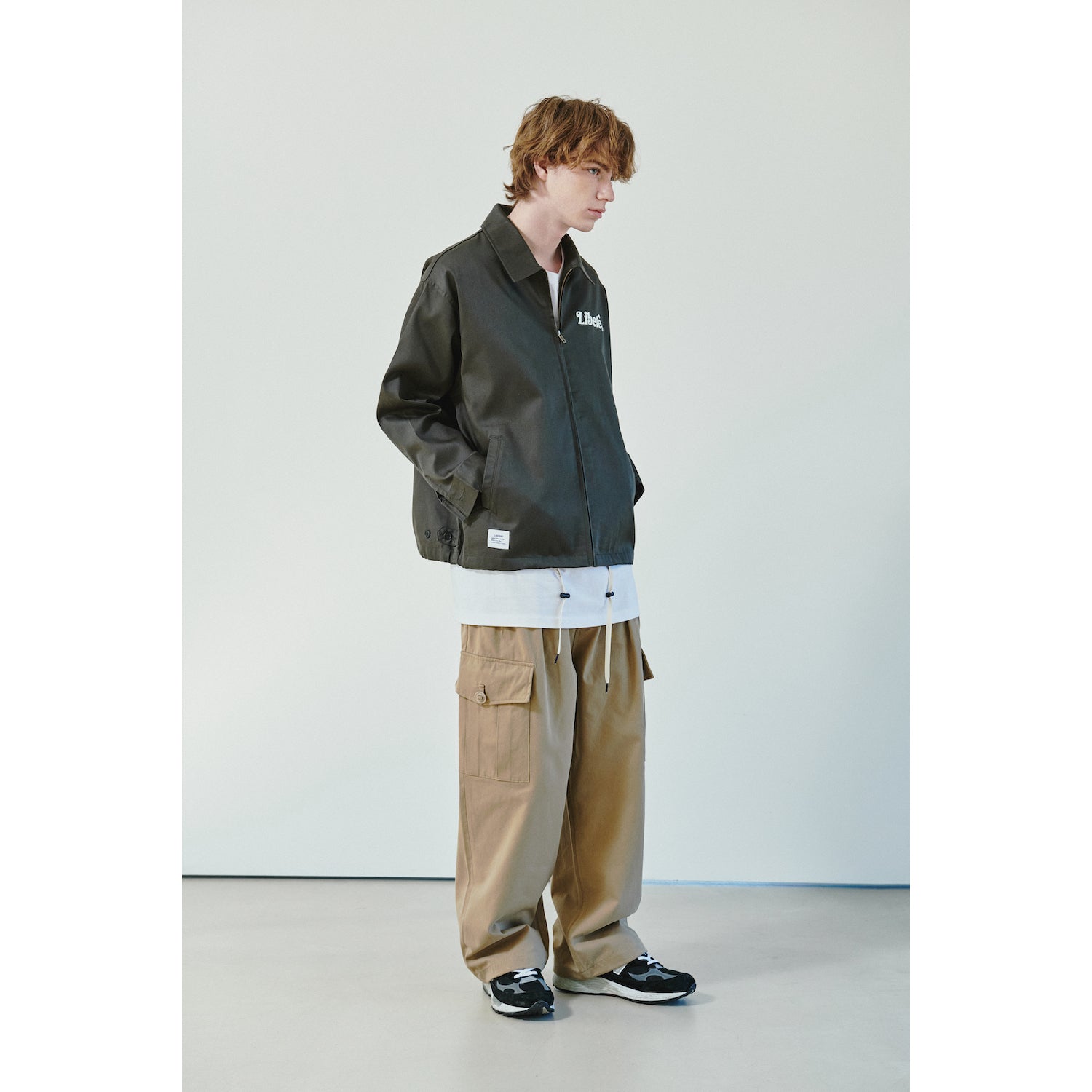 WIDE EASY CARGO PANTS / BROWN