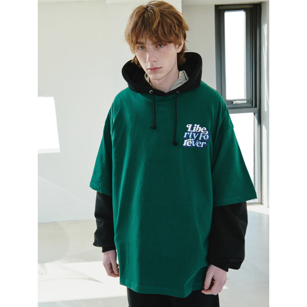 LF LOGO T-SHIRT / GREEN