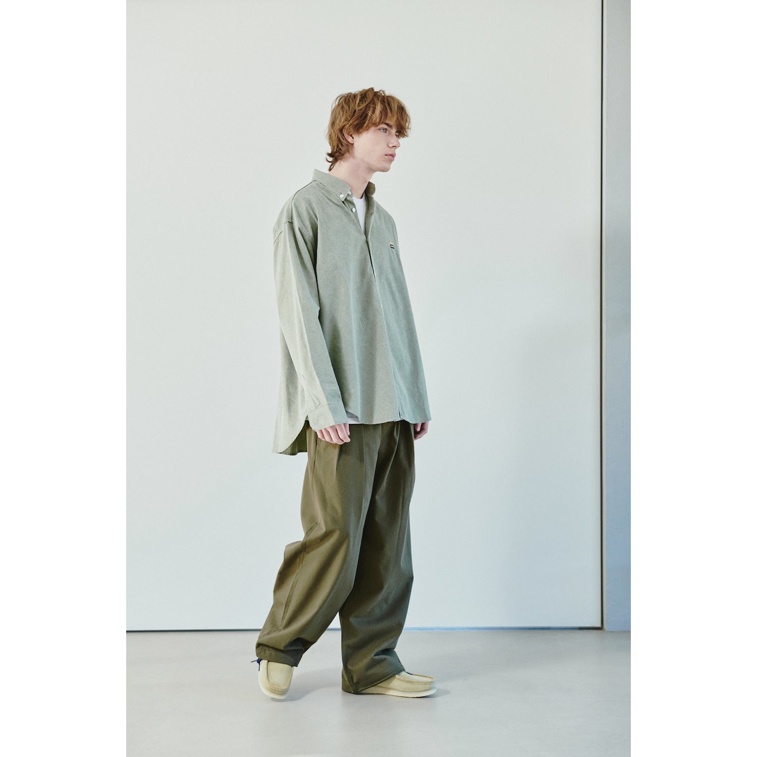 THE TALL OX SHIRT / OLIVE