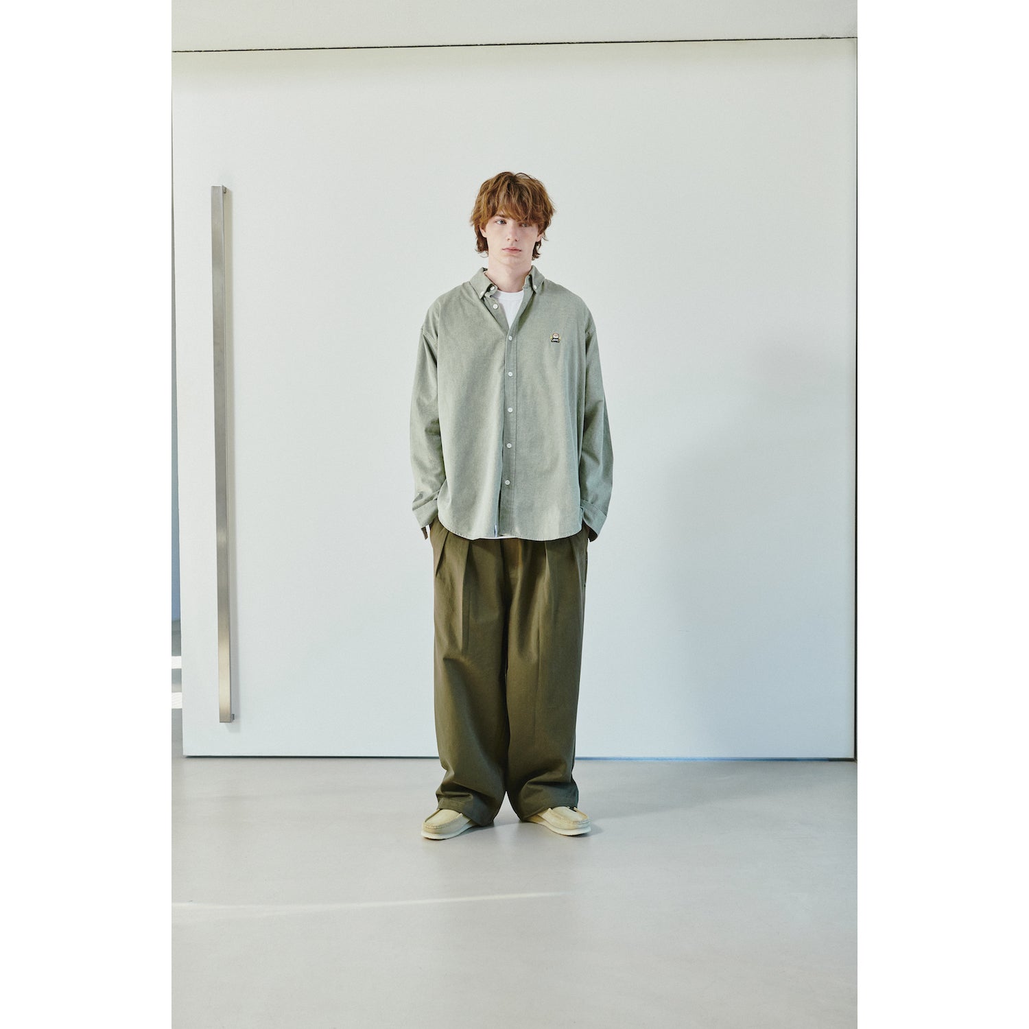 THE TALL OX SHIRT / OLIVE