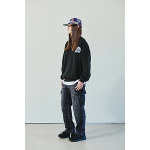 LF LOGO CREWNECK SWEAT / BLACK