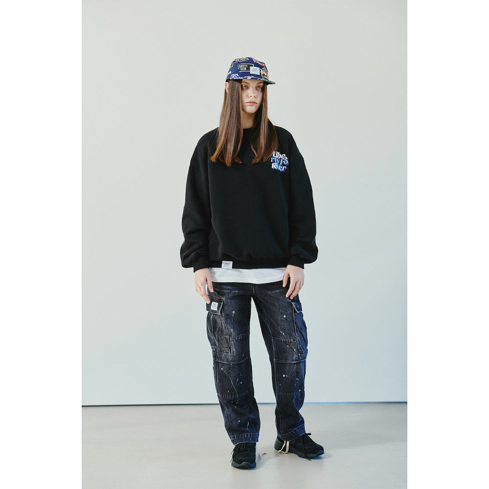 LF LOGO CREWNECK SWEAT / BLACK