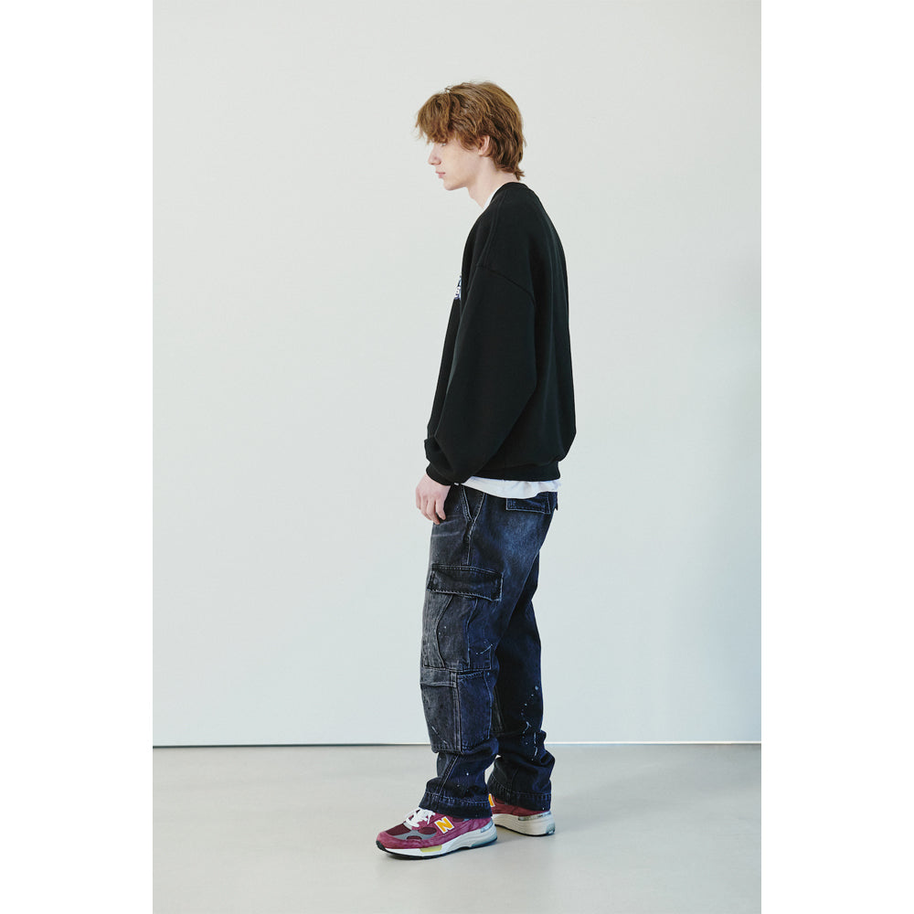 LF LOGO CREWNECK SWEAT / BLACK