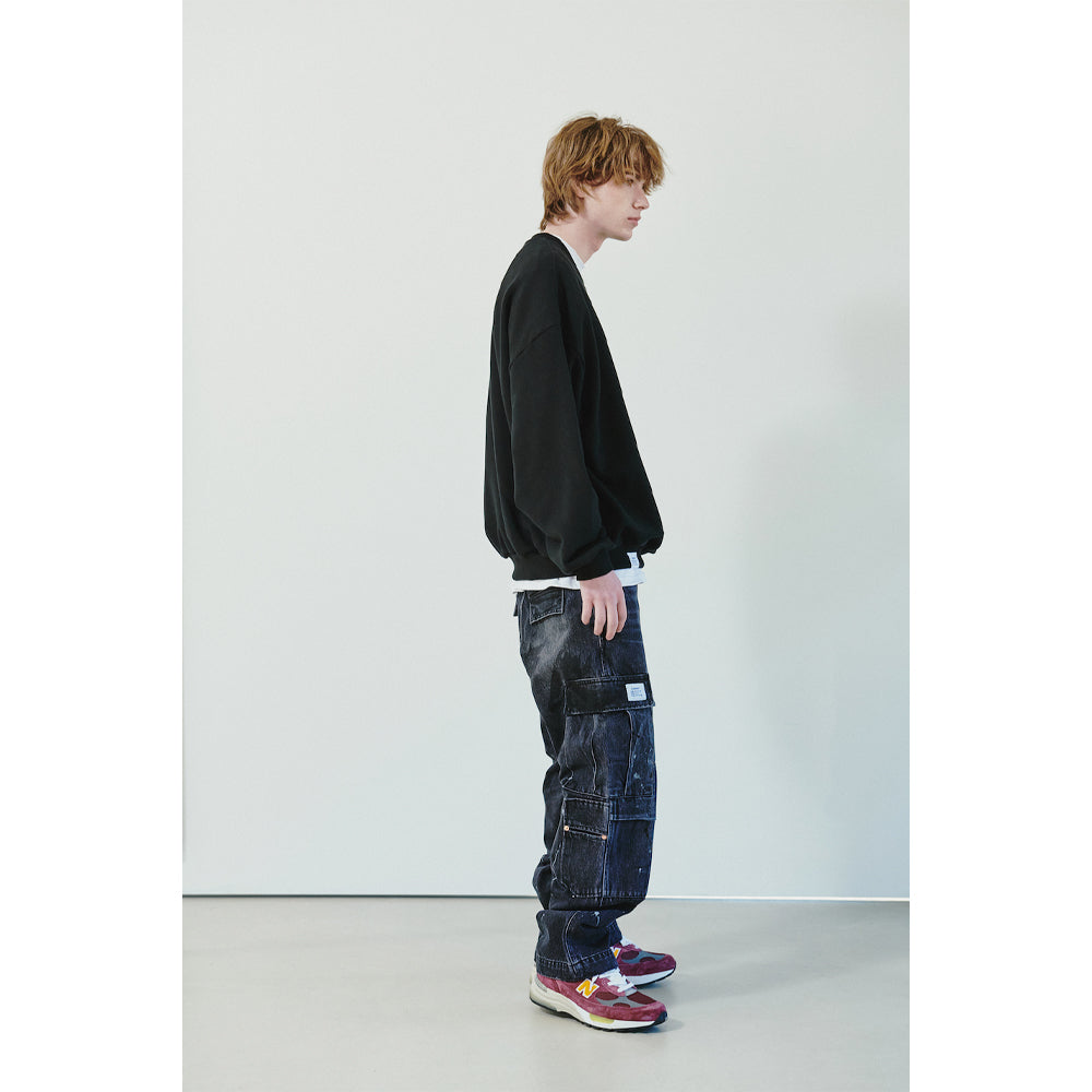 LF LOGO CREWNECK SWEAT / BLACK