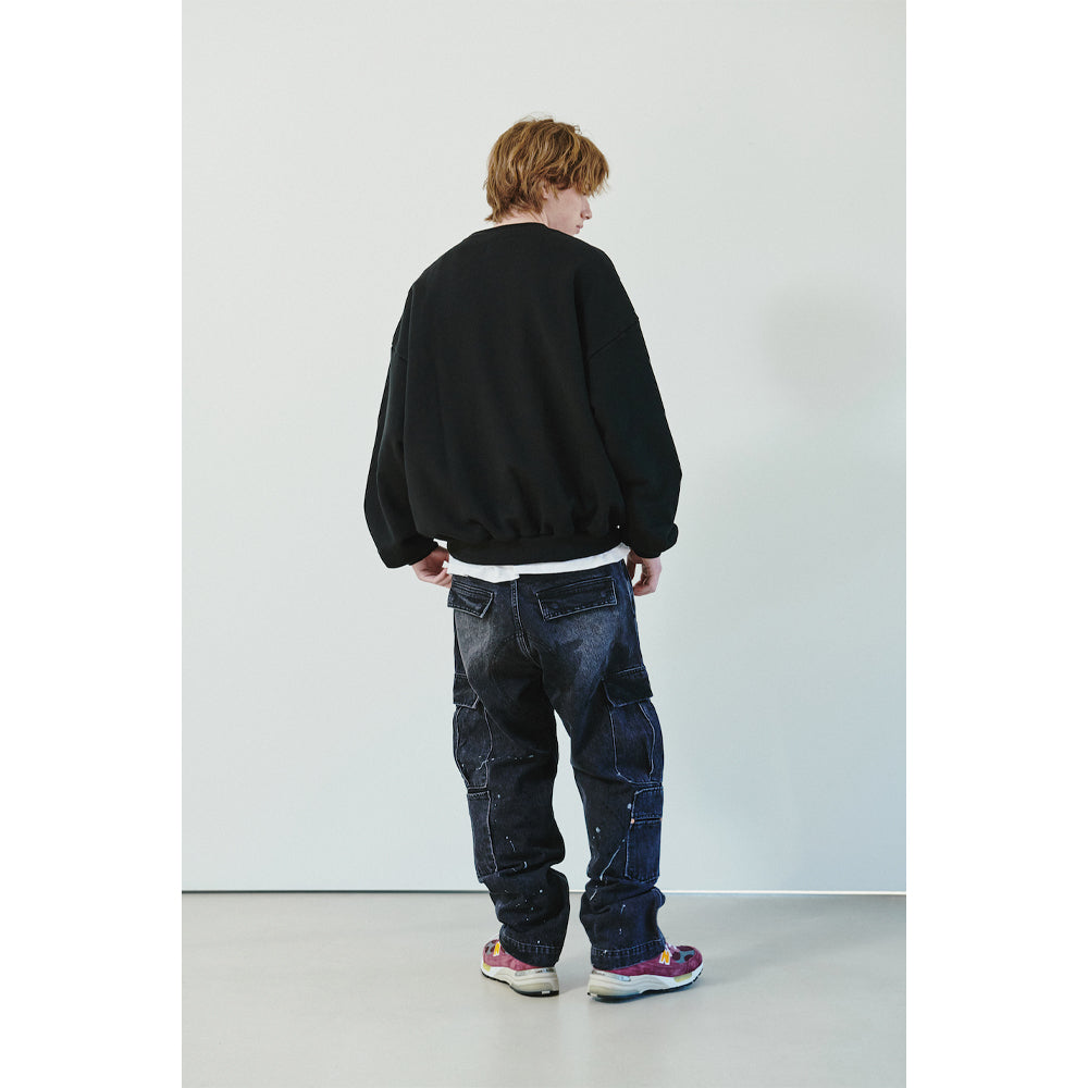 LF LOGO CREWNECK SWEAT / BLACK