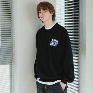 LIBERE / LOGO CREW SWEAT / BLACK / Sサイズ