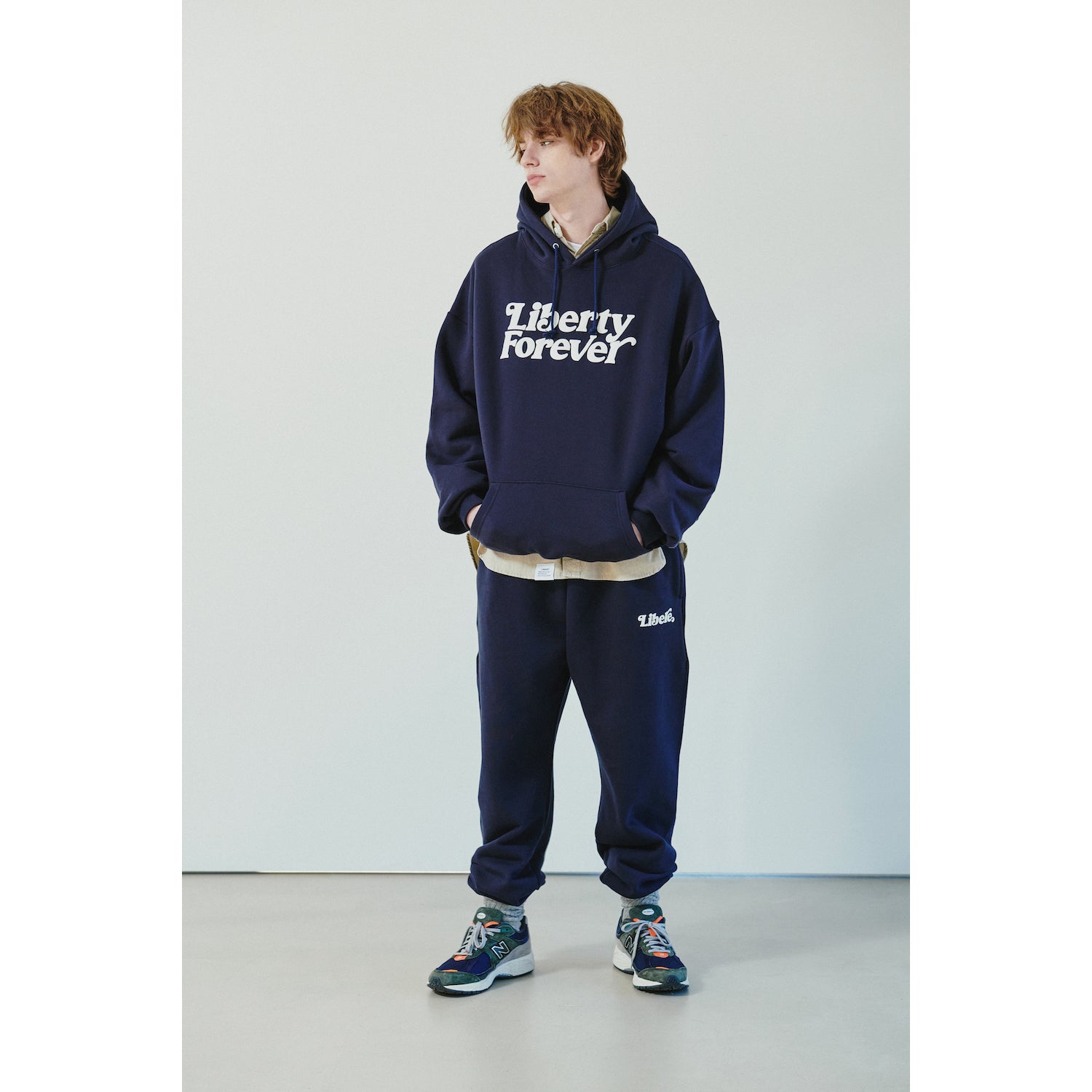 FOREVER HOODIE / NAVY