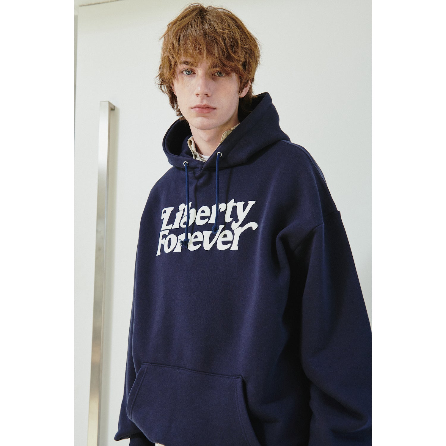 FOREVER HOODIE / NAVY