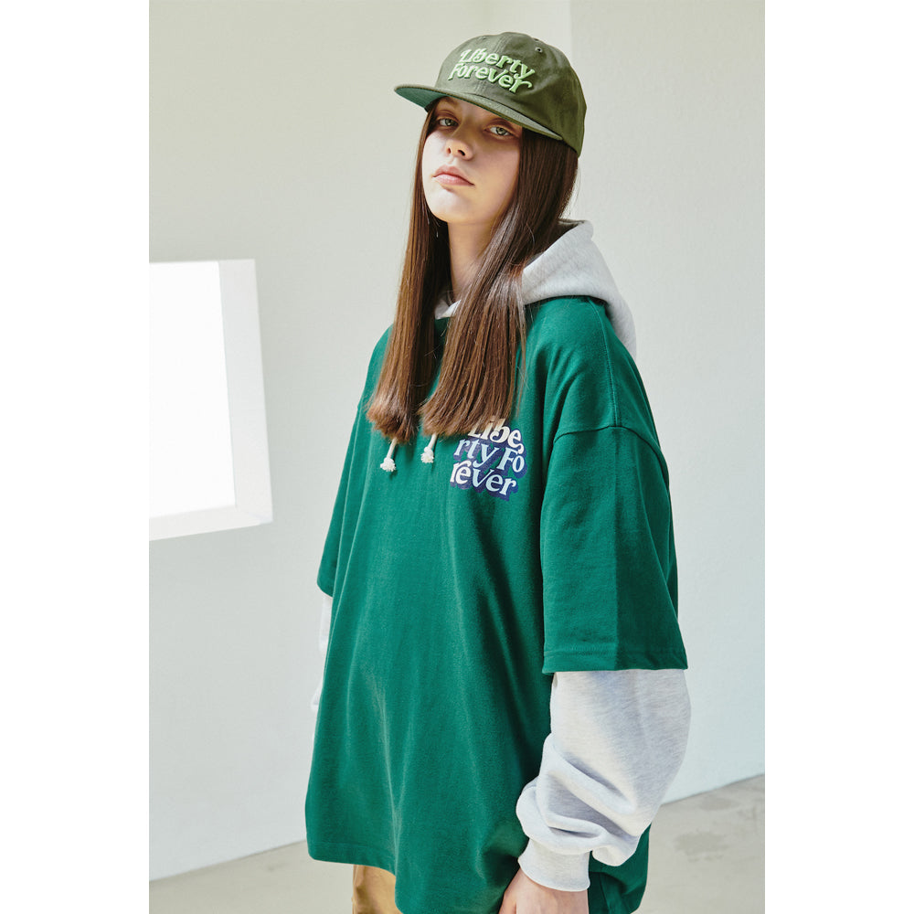 LF LOGO T-SHIRT / GREEN