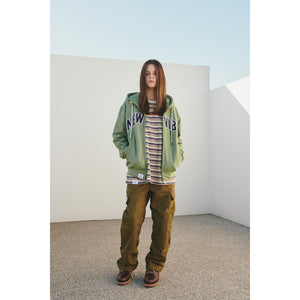NEW VIBE ZIPUP HOODIE / OLIVE