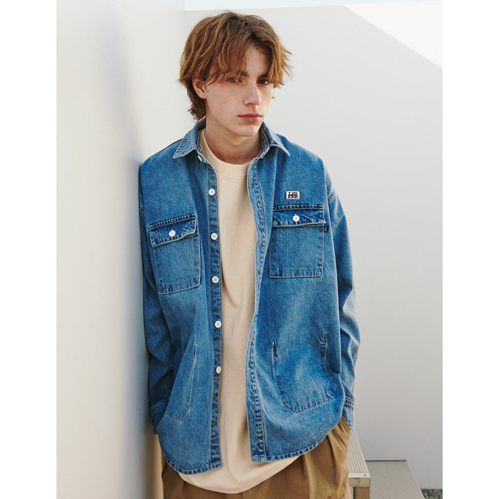 LF WORK SHIRT / BLUE