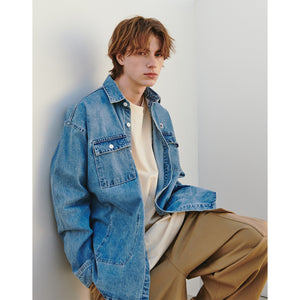 LF WORK SHIRT / BLUE