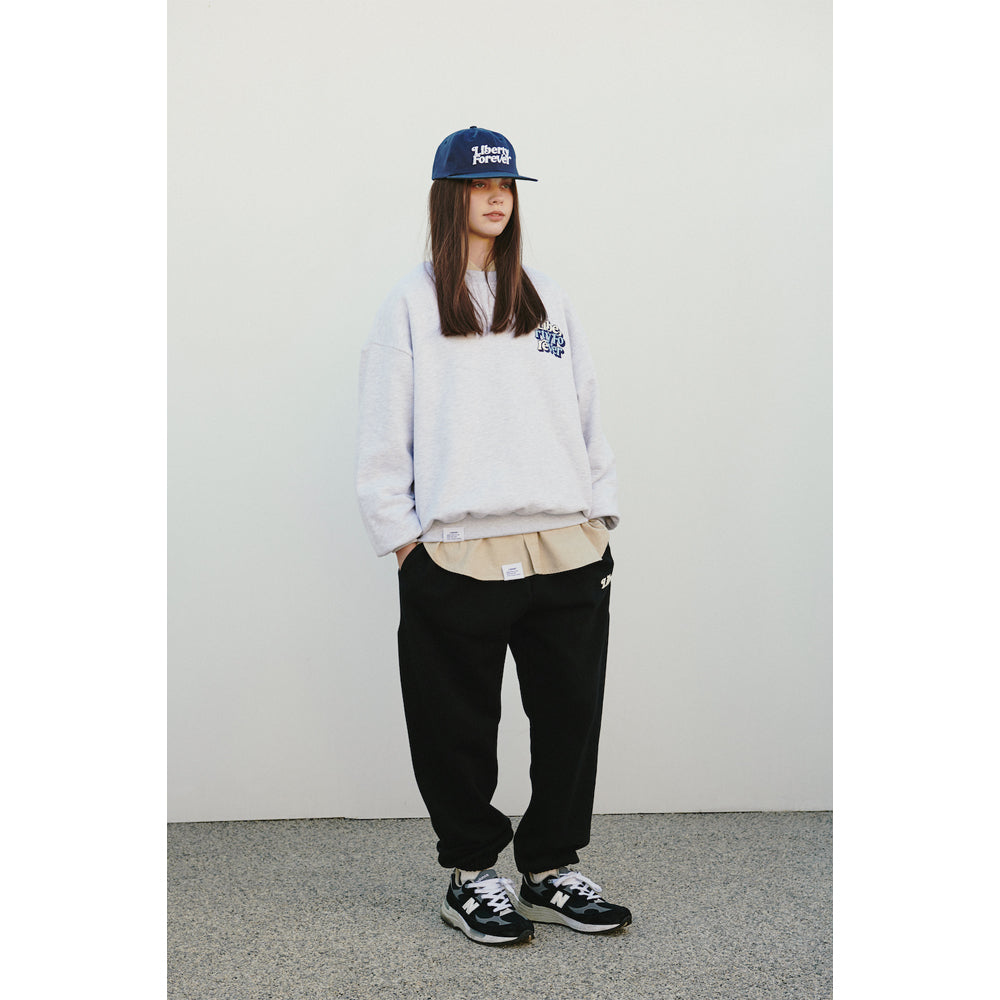 LF LOGO CREWNECK SWEAT / GRAY