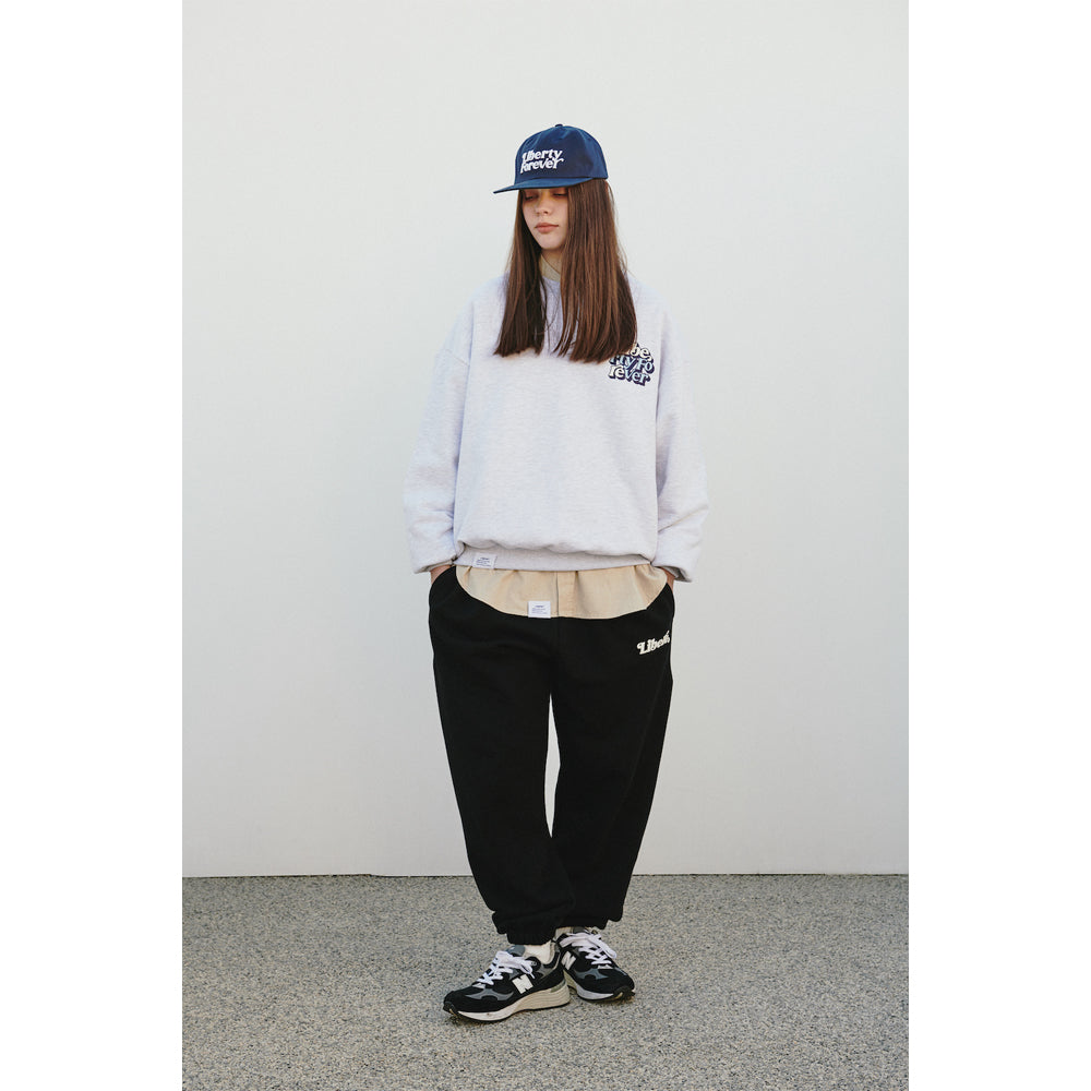 LF LOGO CREWNECK SWEAT / GRAY