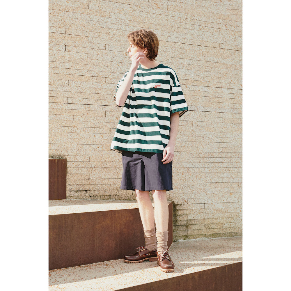 WIDE EASY SHORT PANTS / NAVY