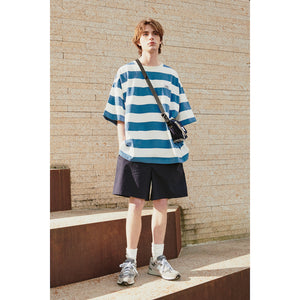 BULKY BIG BOARDER T-SHIRT / BLUE
