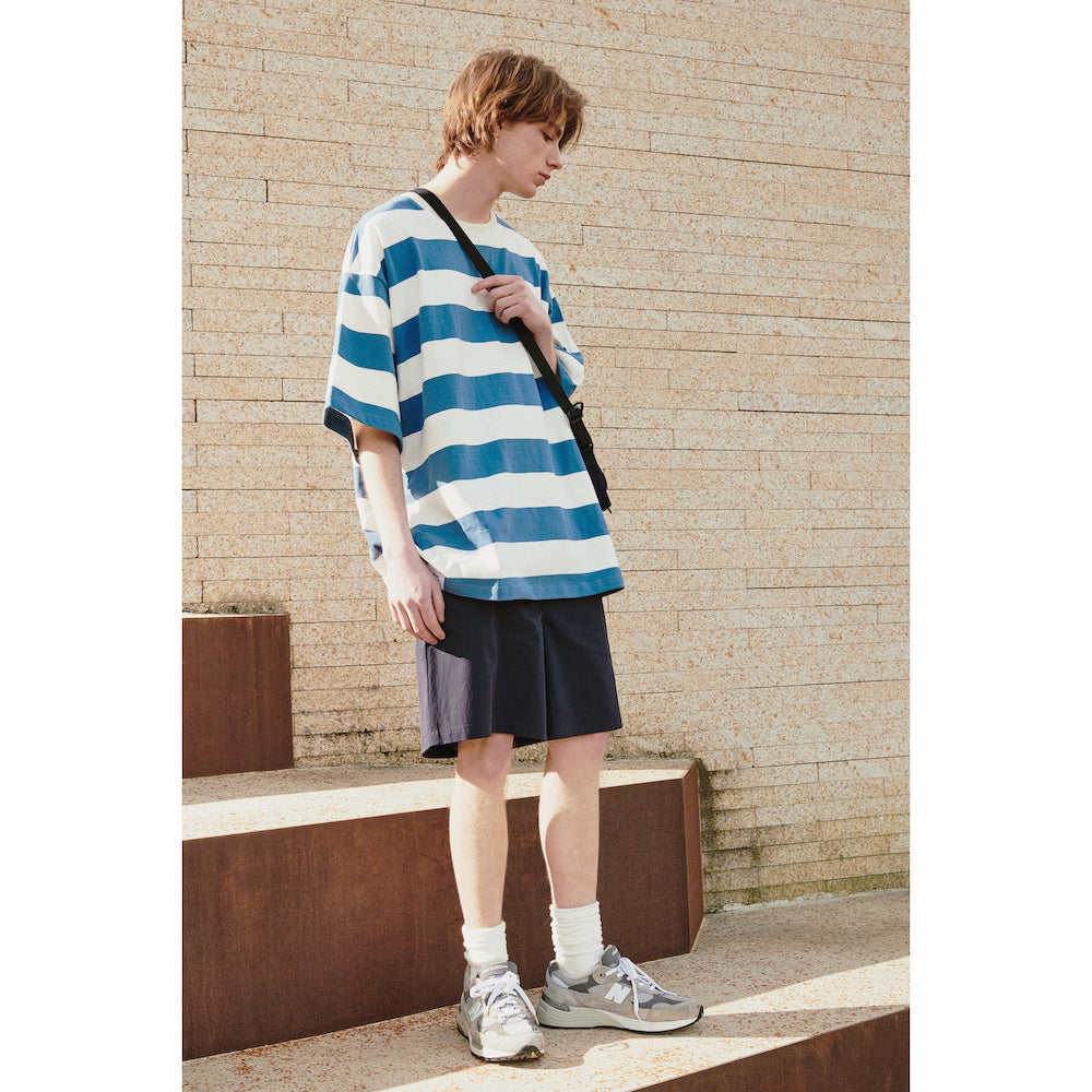 BULKY BIG BOARDER T-SHIRT / BLUE
