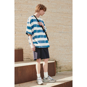 BULKY BIG BOARDER T-SHIRT / BLUE