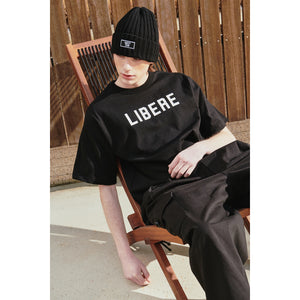 SLOGAN T-SHIRT / BLACK