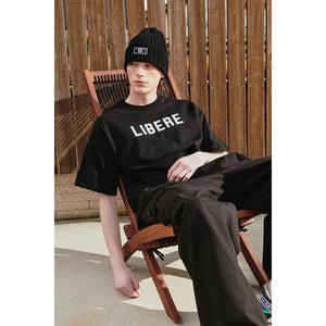 SLOGAN T-SHIRT / BLACK