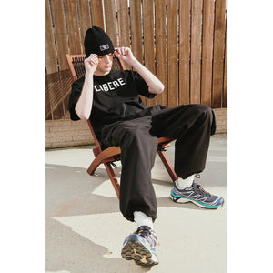 SLOGAN T-SHIRT / BLACK