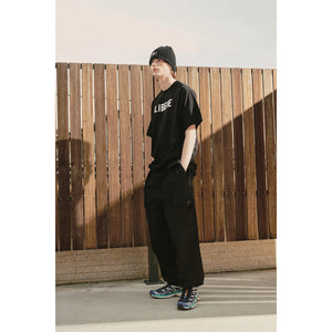 SLOGAN T-SHIRT / BLACK