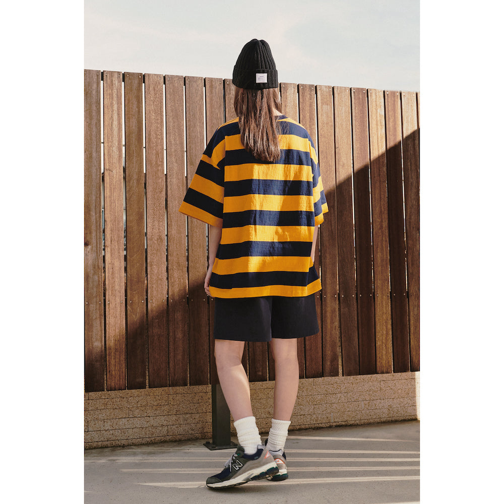 BULKY BIG BOARDER T-SHIRT / YELLOW
