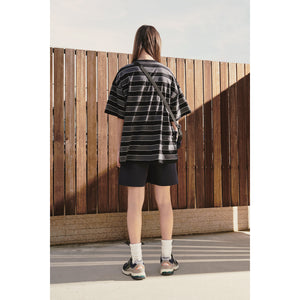 LOGO BORDER T-SHIRT / BLACK